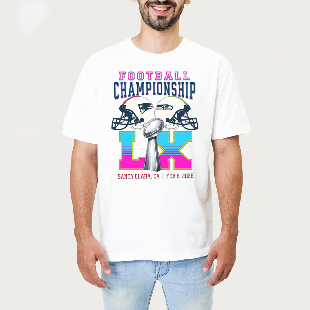 Superbowl Football Championship 2026 Shirt 1