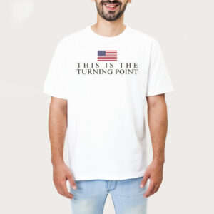 This Is The Turning Point Charlie Kirk Memorial Tshirt 1