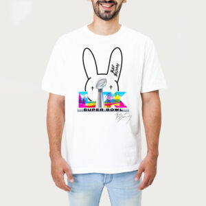 Bad Bunny Team Patriots Superbowl Tshirt 1