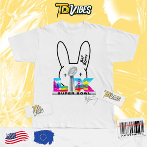 Bad Bunny Team Patriots Superbowl Tshirt