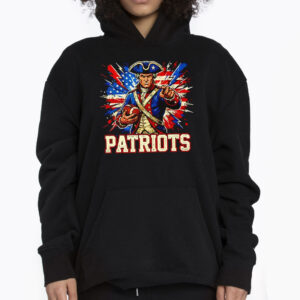 New England Patriots Go Patriots Usa Flag Vintage Tshirt 3