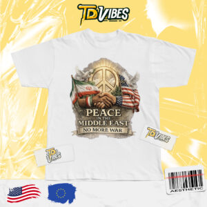 Peace To Middle East Highly Kinetic Campain Protest Shirt