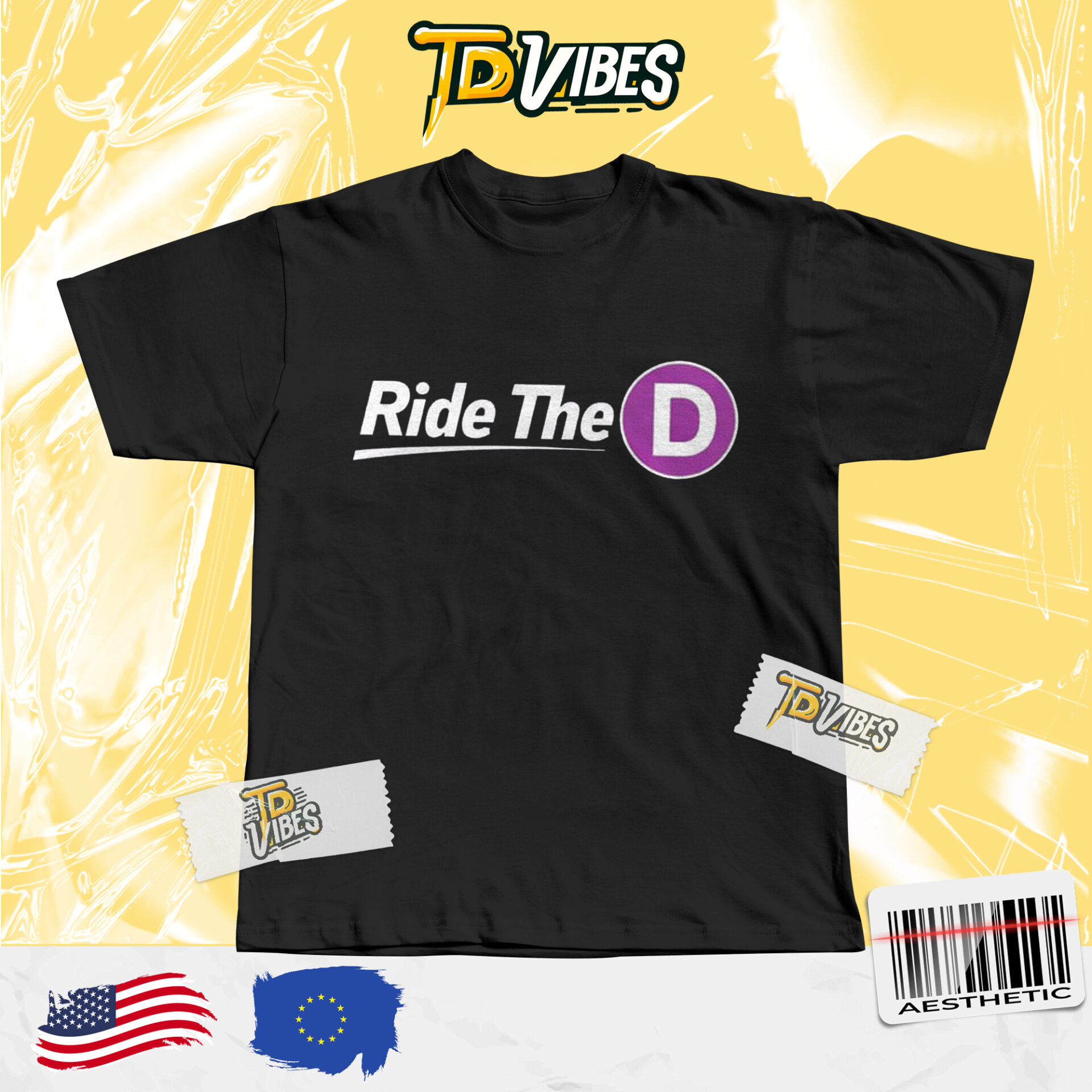 Ride The D Metro Shirt