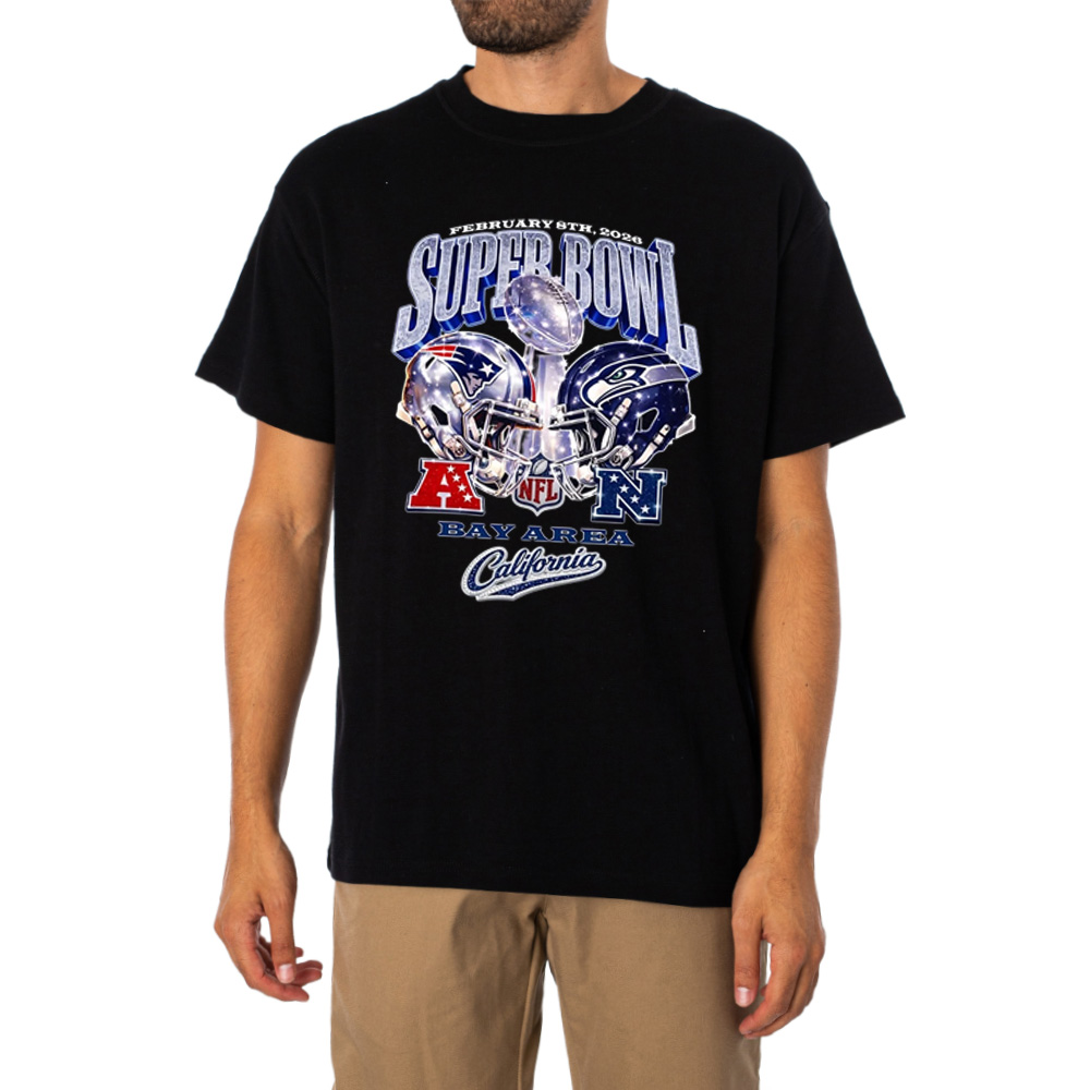 Seahawk Vs Patriots Superbowl 2026 Championship Tshirt 1