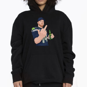 Smoking Sam Darnold Middle Finger Shirt 3