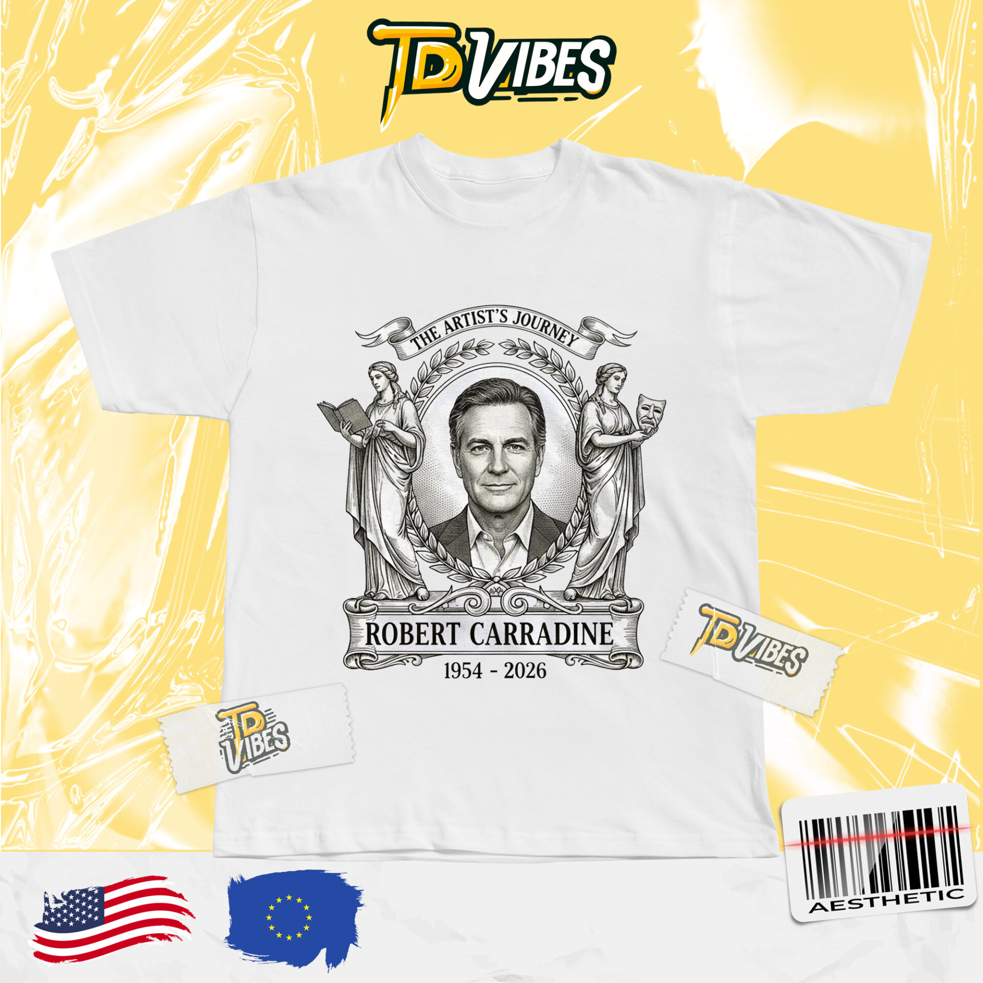 The Artist Journey Robert Carradine Tribute Shirt