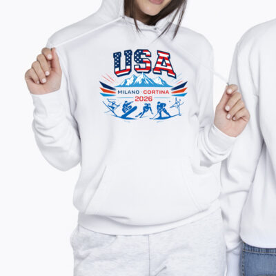 Usa Milano Cortina Winter Olympics 2026 Tshirt 2