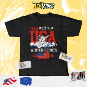 Winter Olympics 2026 Team Usa Shirt