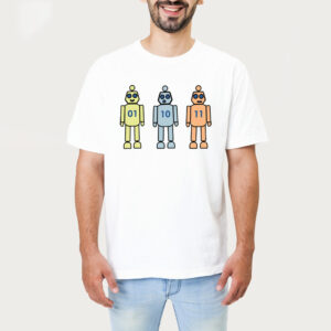 01 10 11 Robot Shirt 1