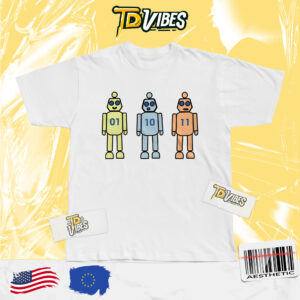 01 10 11 Robot Shirt