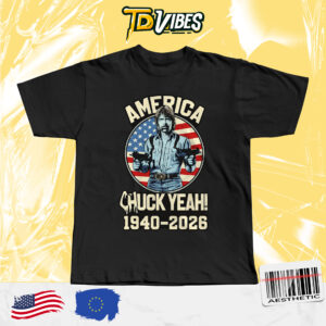 Chuck Norris 1940 To 2026 Memorial Shirt