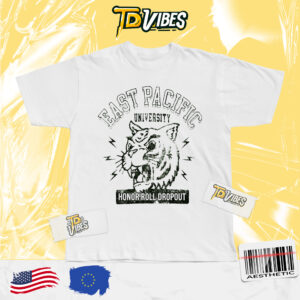 East Pacific University Dropout Saturday Night Live Connor Storrie Shirt