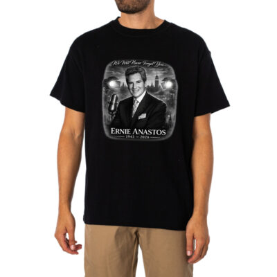 Ernie Anastos We Will Never Forget You 1943 To 2026 Shirt 1