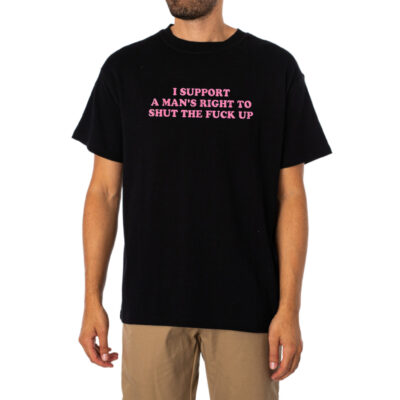 I Support A Man Right To Shut The F Up Shirt 1