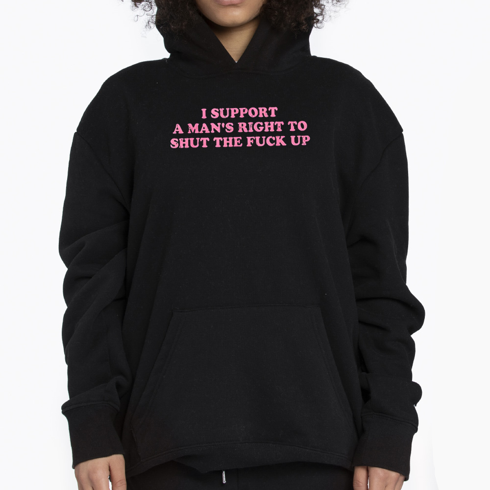 I Support A Man Right To Shut The F Up Shirt 3