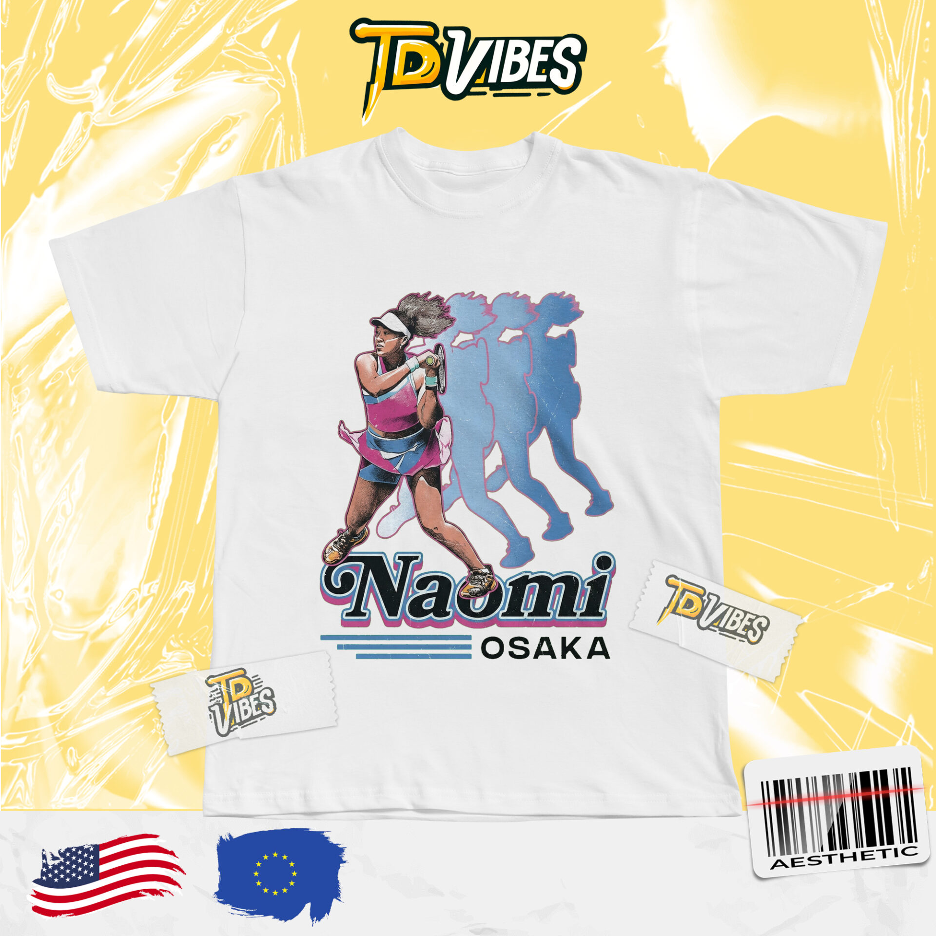 Naomi Osaka Tennis Winner Shirt