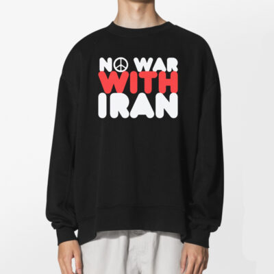 No War With Iran Peace Middle East Shirt 2