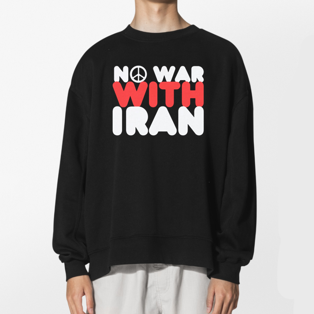No War With Iran Peace Middle East Shirt 2