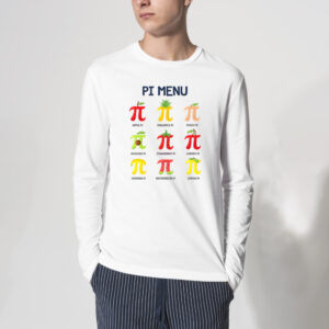Pi Menu Happy Pi Day Shirt 3