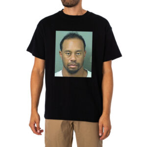 Tiger Woods Mugshot Shirt 1