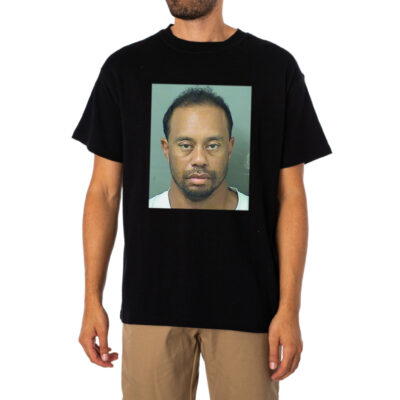 Tiger Woods Mugshot Shirt 1