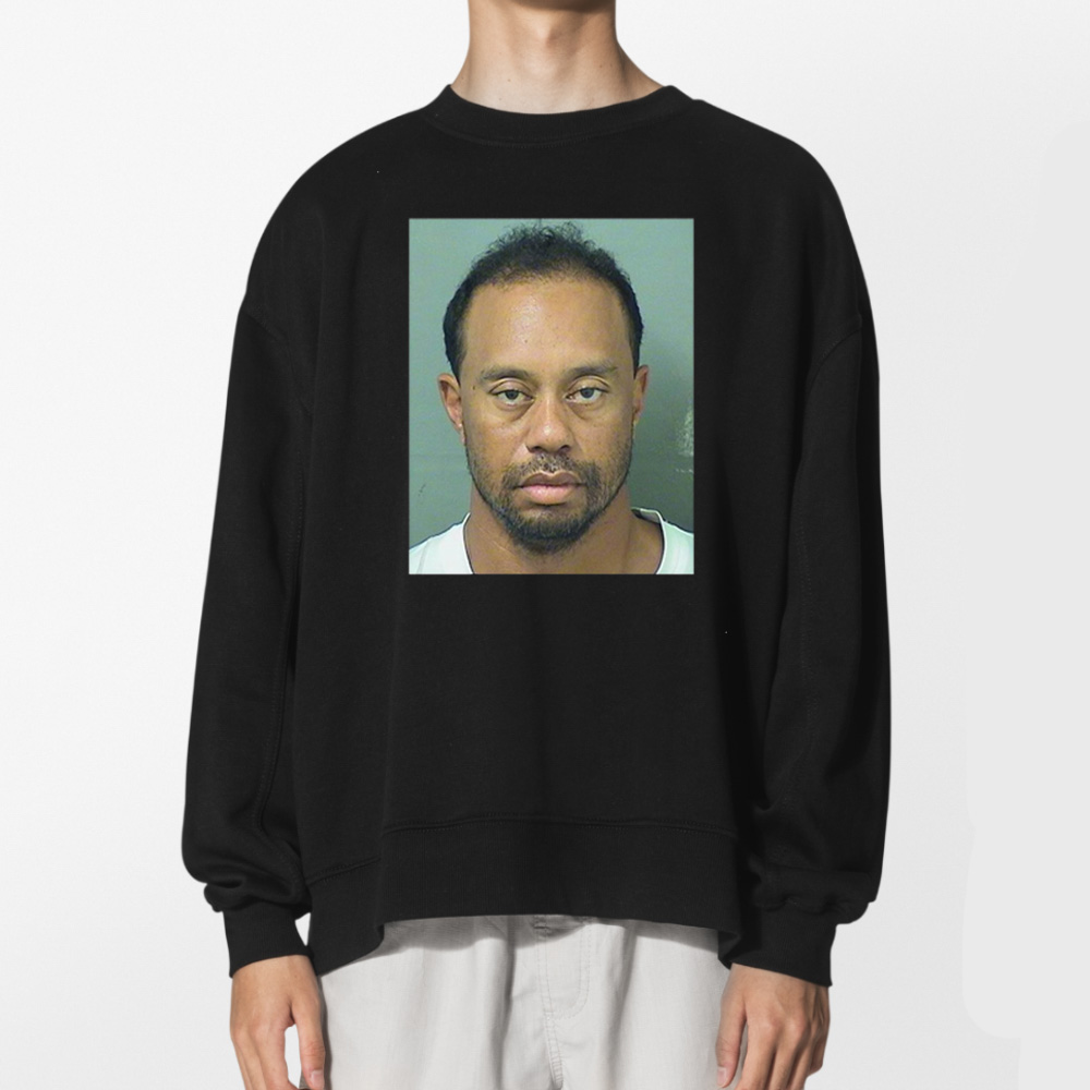 Tiger Woods Mugshot Shirt 2