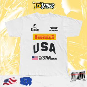 Usa World Champion Rhude Tshirt