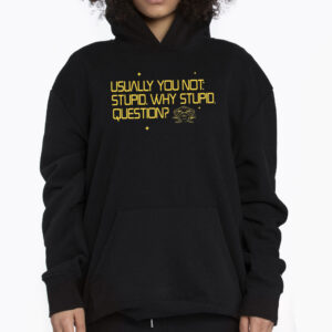 Usually You Not Stupid Why Stupid Question Project Hail Mary Shirt 3
