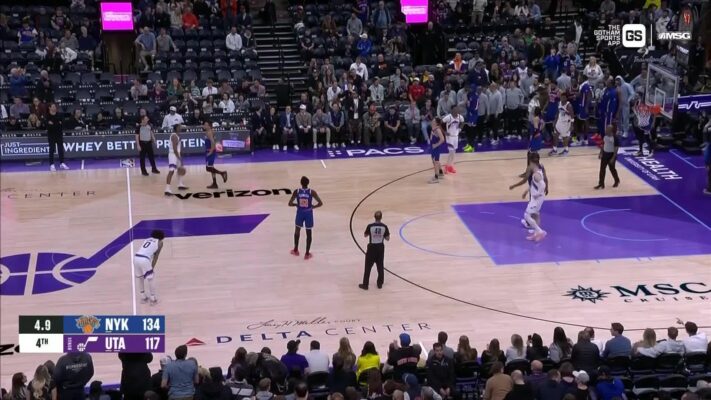 NBA fans celebrating a high energy Utah Jazz vs New York Knicks matchup showing why fans love games like the Utah Jazz Versus New York Knicks NBA Basketball Recap 2026