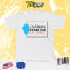 Womens Juliana Stratton For Illinois Us Senate 2026 T-shirt