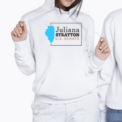 Womens Juliana Stratton For Illinois Us Senate 2026 T-shirt 2