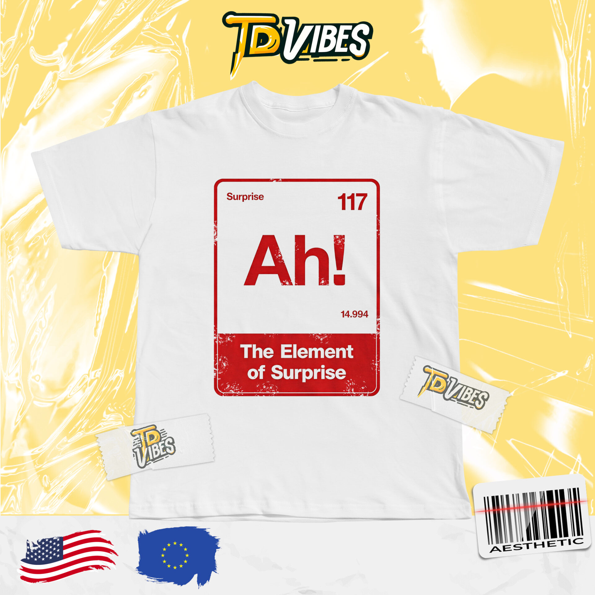 Ah The Element Of Suprese Funny Meme Shirt