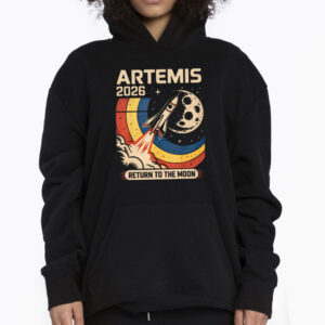 Artemis Ii Launch To The Moon 2026 Shirt 3