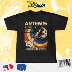 Artemis Ii Launch To The Moon 2026 Shirt