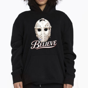 Bernie Parent Ice Hockey Mask Believe Tshirt 3