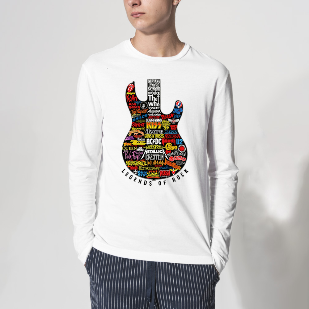 Legends Of Rock Guitar Tshirt 3