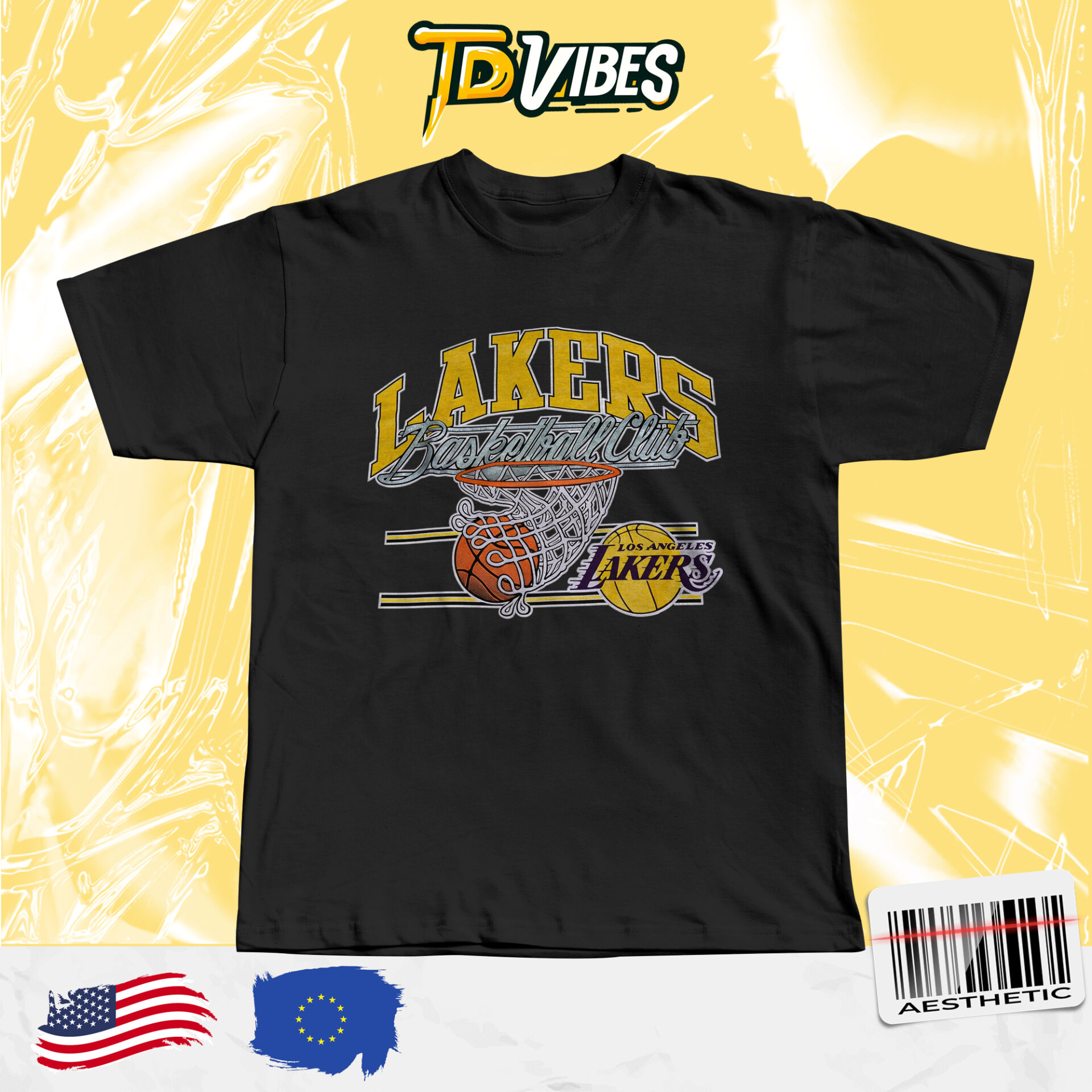 Los Angeles Lakers Basketball Club Shirt