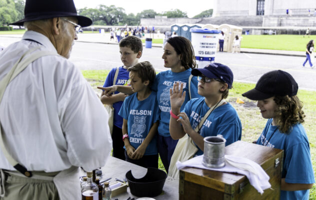 San Jacinto Day 2026 at the monument with visitors gathering to remember the historic battle