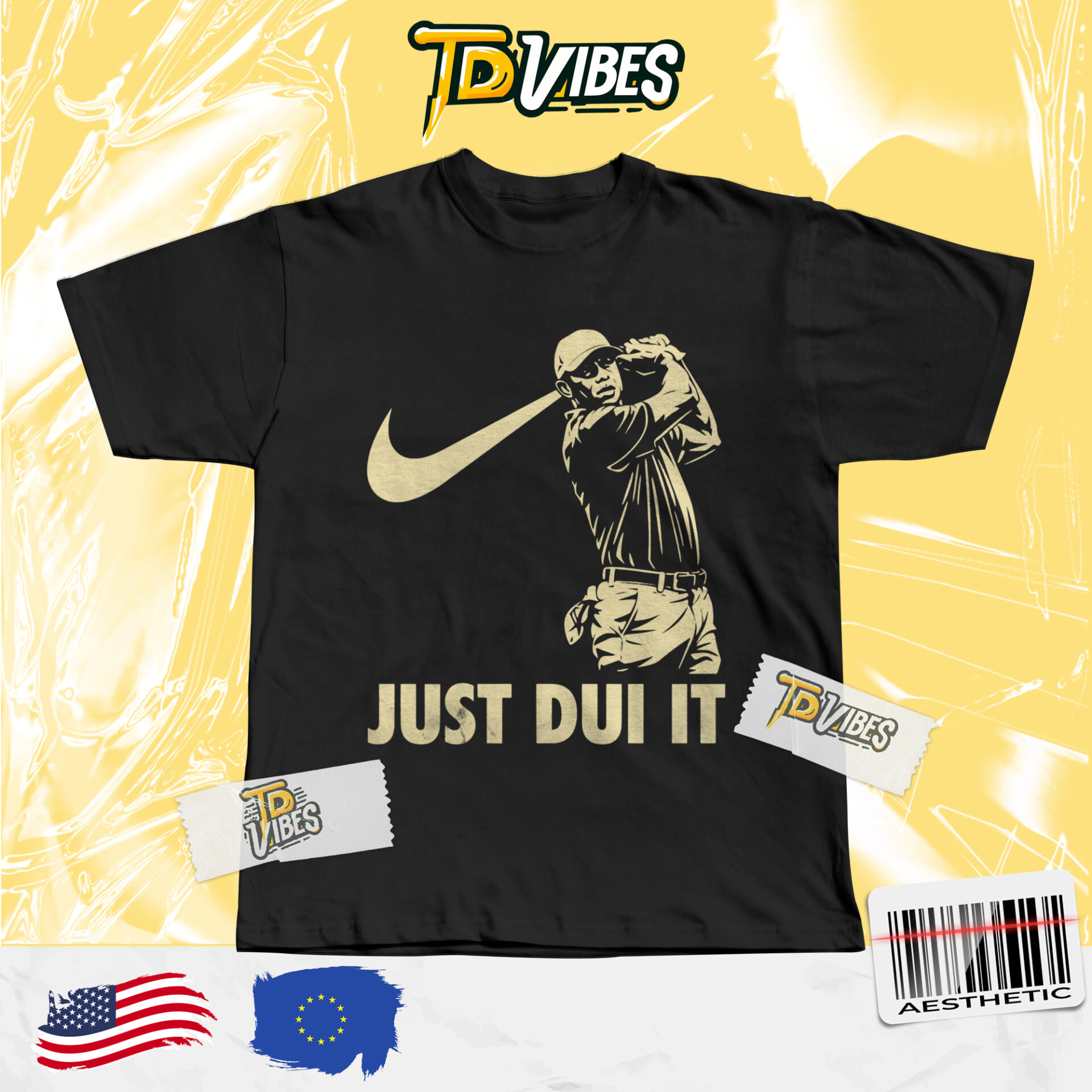 Tiger Woods Just Dui It Shirt