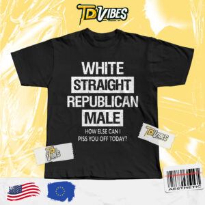 White Straight Republican Male Tshirt