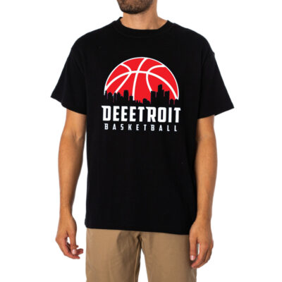 Deeetroit Basketball Tshirt 1