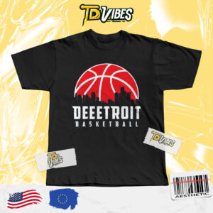 Deeetroit Basketball Tshirt