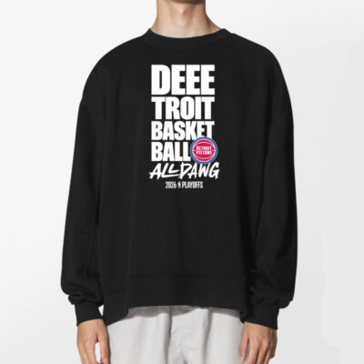 Detroit Pistons 2026 Nba Basketball Playoffs Tshirt 2