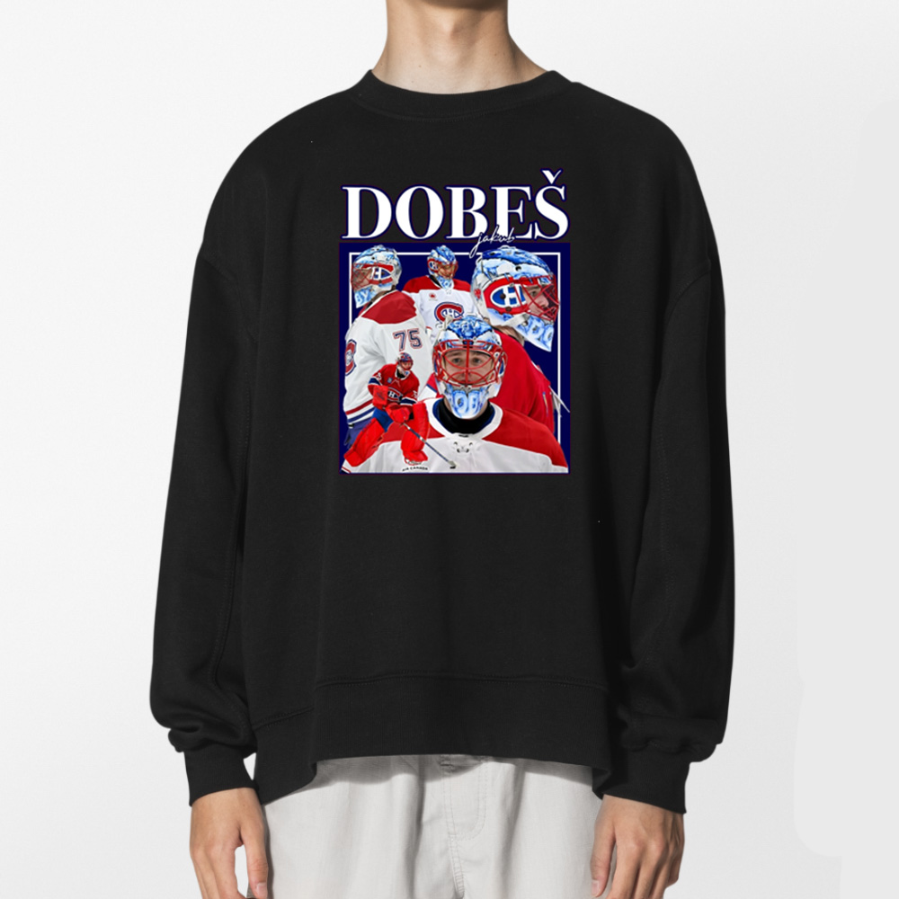 Jakub Dobes Retro Hockey Shirt 2