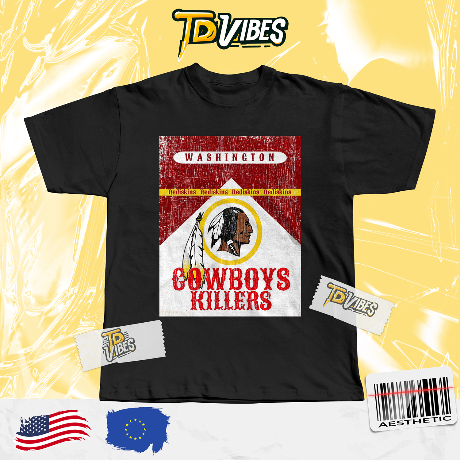 Killers Washington Redskins Cowboys Killers Shirt