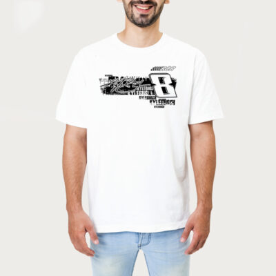 Kyle Bush Richard Two Time Nascar Championship Series Charcoal Tshirt 1