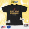Let Em Know Cleveland Cavaliers Nba Basketball 2026 Playoffs Tshirt