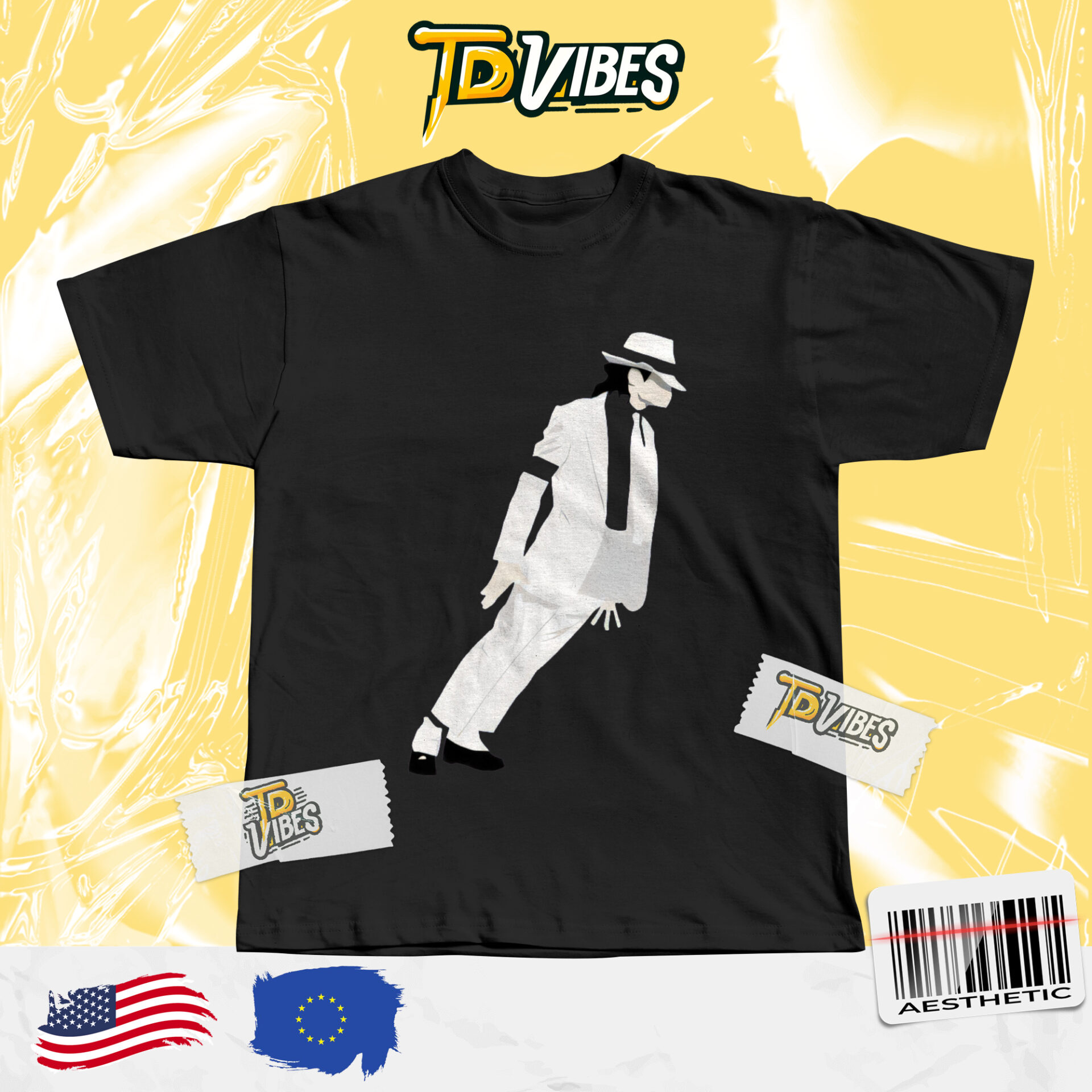 Michael Jackson Smooth Criminal Tshirt