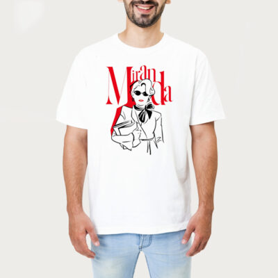 Miranda Priestly Minimalistic Art The Devil Wears Prada 2 Tshirt 1