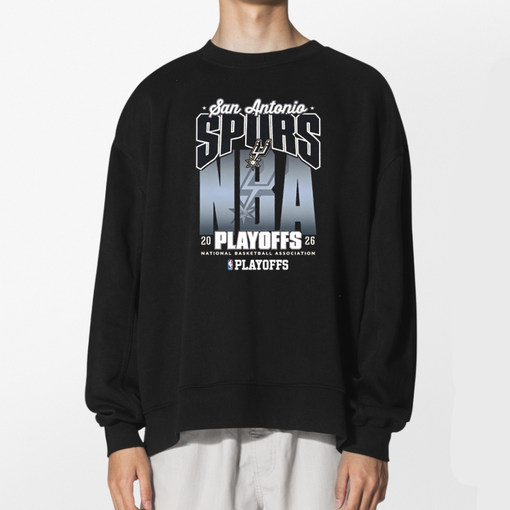 Nba 2026 Playoffs San Antonio Spurs Fade Shirt 2